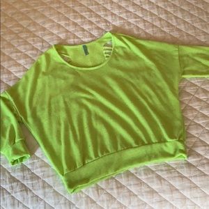 Ripped back sweatshirt